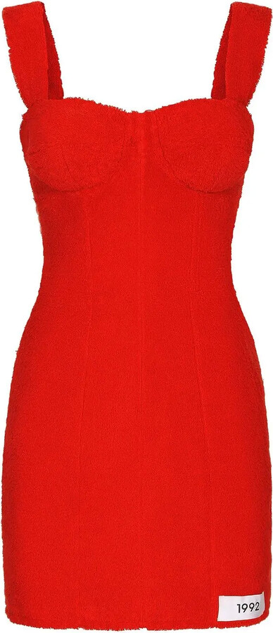 Dolce & Gabbana KIM terrycloth minidress