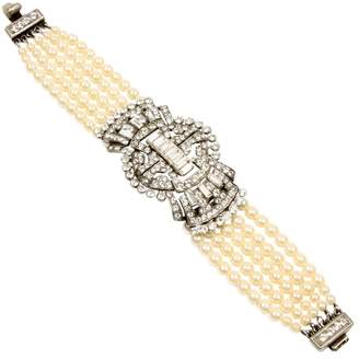 Ben-Amun Ben Amun Pearl Bracelet with Pendant