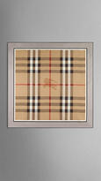 Thumbnail for your product : Burberry Haymarket Check Silk Square - Medium