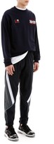Thumbnail for your product : Martine Rose TRACKPANTS L Blue,Green,White Technical
