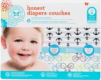 The Honest Company Boy Diapers Club pack, Anchors & Stripes + Bicycles