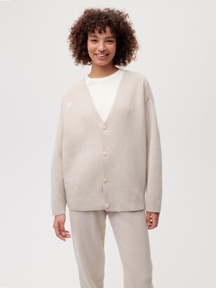 Oatmeal Cashmere Cardigan, WHISTLES