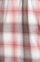 Thumbnail for your product : BP Plaid Cotton Shirt (Juniors)