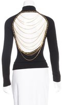 Thumbnail for your product : Roberto Cavalli Wool Embellished Sweater