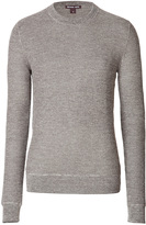 Thumbnail for your product : Michael Kors Linen Blend Thermal Crewneck Pullover Gr. S