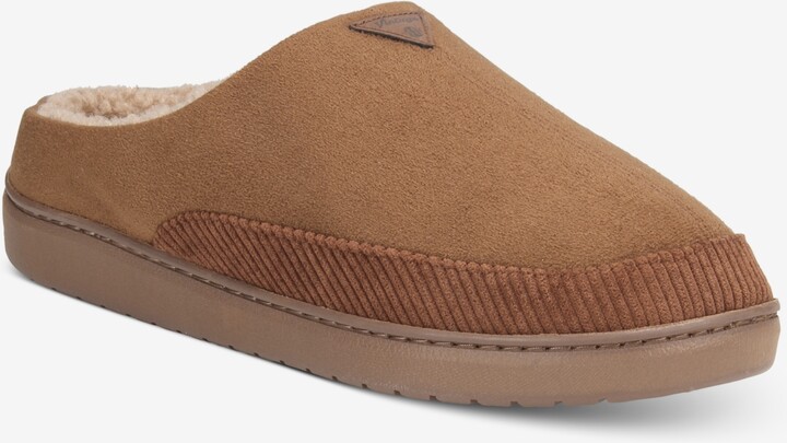 Weatherproof Men's Faux-Suede Clogs