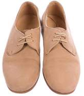 Thumbnail for your product : Dieppa Restrepo Suede Lace-Up Oxfords