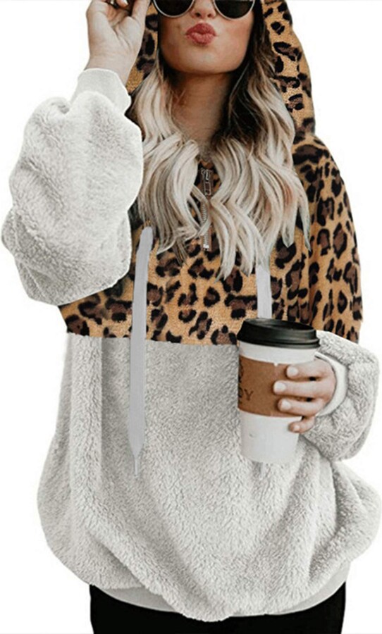 cute sherpa pullover