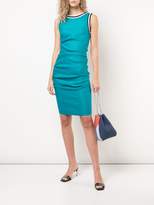 Thumbnail for your product : Nicole Miller contrast-trim fitted dress