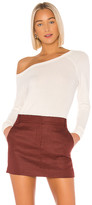 Thumbnail for your product : Enza Costa Peached Off The Shoulder Long Sleeve