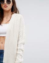 Thumbnail for your product : boohoo Chunky Knit Cardigan