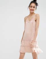 Thumbnail for your product : Vero Moda Satin Lace Trim Cami Dress