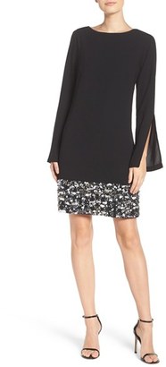 Laundry by Shelli Segal Women's Embellished A-Line Dress