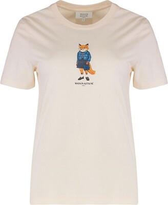 MAISON KITSUNÉ Baby Fox Patch Baby T-shirt - ShopStyle