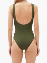 Thumbnail for your product : Melissa Odabash Kos Scoop-neck Swimsuit - Dark Green