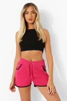 Thumbnail for your product : boohoo Contrast Trim Runner Shorts