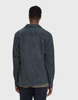 Thumbnail for your product : Acne Studios Button Up Flannel Shirt in Carbon Grey