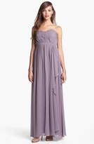 Thumbnail for your product : Donna Morgan 'Lily' Draped Chiffon Dress