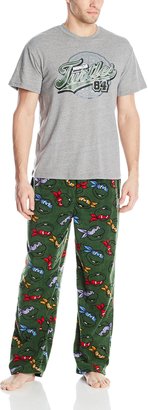 Briefly Stated Men's TMNT 84 Microfleece Pajama Set