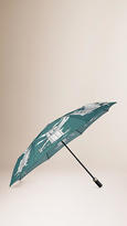 Thumbnail for your product : Burberry New York Landmarks Folding Umbrella