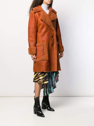 Chloé mid-length shearling coat