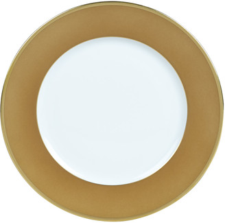 Haviland Color Block Bronze/Gold Bread & Butter Plate