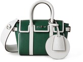 Thumbnail for your product : Mulberry x Richard Malone Mini Bayswater Green Scotchgrain