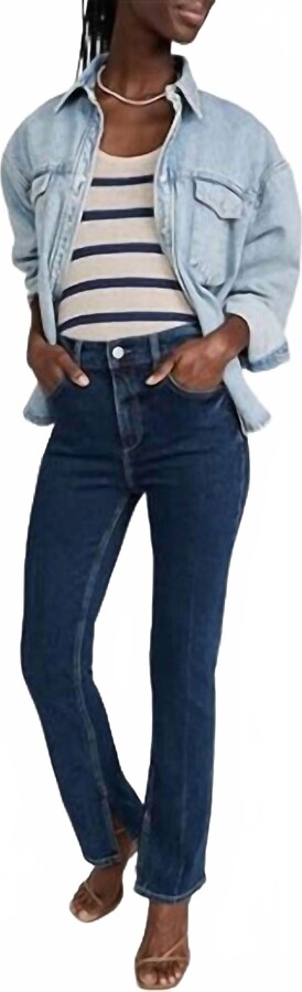 DL1961 - Women's Patti High Rise Straight Jean In Vintage Skylark