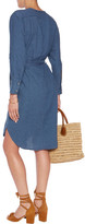 Thumbnail for your product : MiH Jeans Edie Polka-Dot Linen Dress