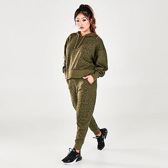 Nike Women's Dri-FIT Get Fit Leopard Print Training Jogger Pants - ShopStyle