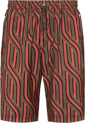 Ahluwalia braid print Bermuda shorts