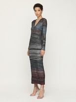 Thumbnail for your product : Missoni Micro Sequin Knit Wool Blend Long Dress