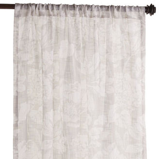 Pier 1 Imports Sochi Floral Sand 96" Curtain