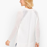 Thumbnail for your product : Talbots Textured Open Sweater