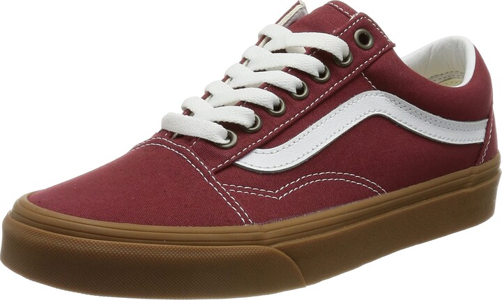 red van sneakers