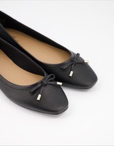 Thumbnail for your product : Call it SPRING by ALDO Natalie flat ballet shoes in black