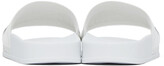 Thumbnail for your product : Moschino White Logo Slides