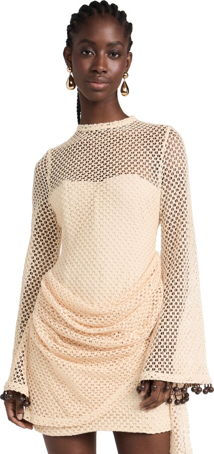 ANDREA IYAMAH Egu Crochet Dress