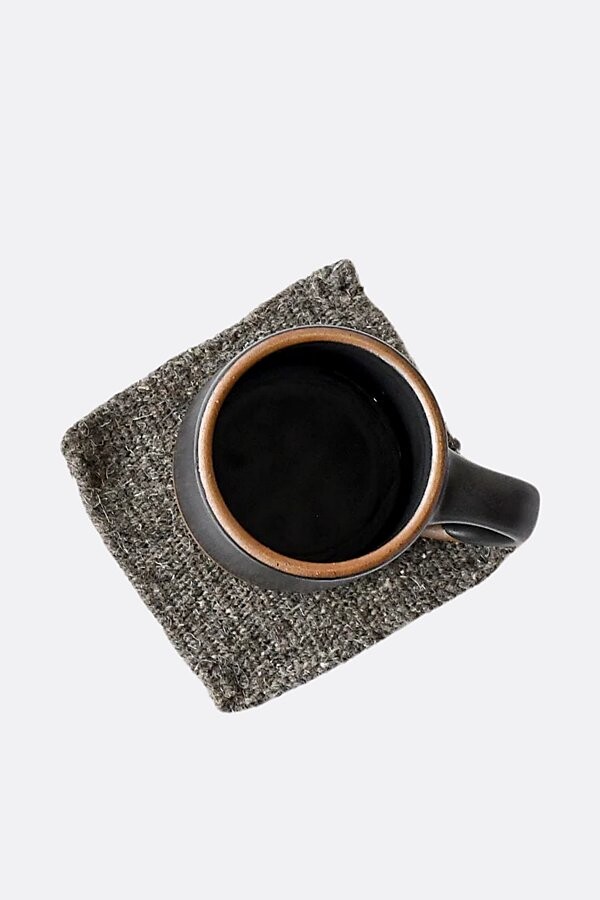 LOOM Imports Handwoven Wool Coaster Set