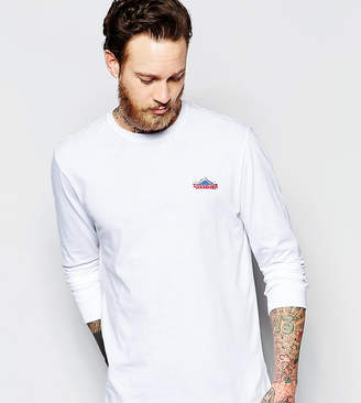 Penfield Long Sleeved T-Shirt With Mountain Logo In White Exclusive