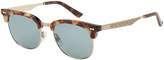 Thumbnail for your product : Gucci GG 0051S Tortoiseshell-Like Clubmaster Sunglasses