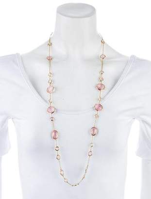 Ippolita 18K Rose Quartz Rock Candy Crazy 8's Necklace