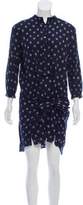 Thumbnail for your product : Ulla Johnson Patterned Tie-Accented Dress