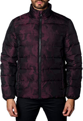 Jared Lang Men's Geneva 2B Heavy Camo Quilted Puffer Jacket