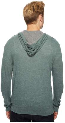 Alternative Eco Jersey Zip Hoodie Men's Sweatshirt