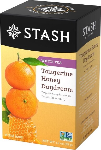 Stash Tea StashTeaTangerineHoneyDaydreamWhiteTeaCaseof6/18Bags
