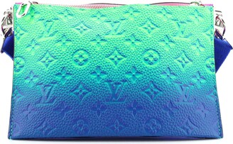 Louis Vuitton Trio Pouch Messenger Bag Limited Edition Illusion Monogram  Taurillon Leather Multicolor 2034654