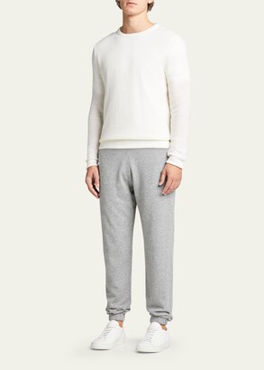 Men's Cashmere Joggers In Gray
