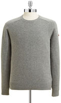 Thumbnail for your product : Ben Sherman Lambswool Blend Crew Neck Sweater-BLACK-Large