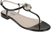 Thumbnail for your product : Miu Miu Buckle Ankle Strap Pumps